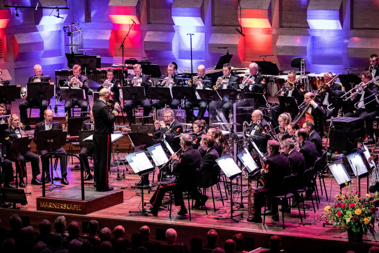 Marinierskapel brengt Liberty Bell Concert